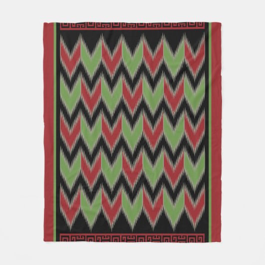 Spike Pattern 2 Fleece Deken (Voorkant)