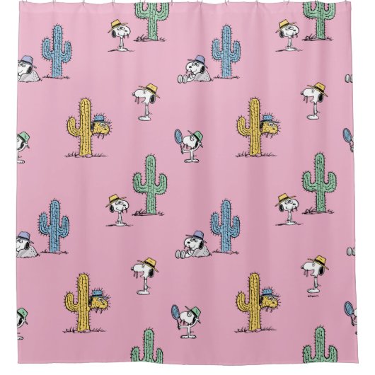 Spike Sugar Pop Pattern Douchegordijn (Voorkant)