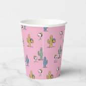 Spike Sugar Pop Pattern Papieren Bekers (Rechts)