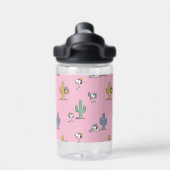 Spike Sugar Pop Pattern Waterfles (Achterkant)