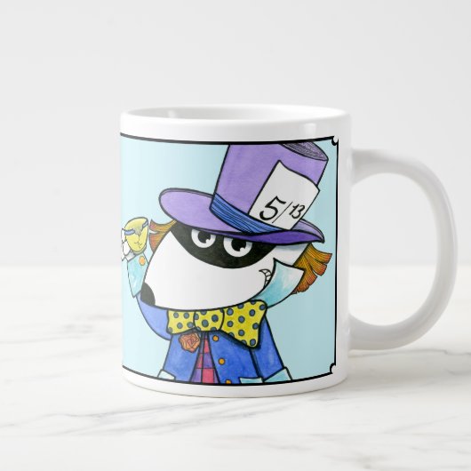 SPIKE TEDDY EN TILLY IN WONDERLAND JUMBO MOK (Rechts)