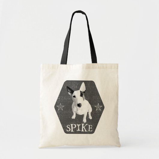Spike, the coolest English Bull Terrier Tote Bag (Voorkant)