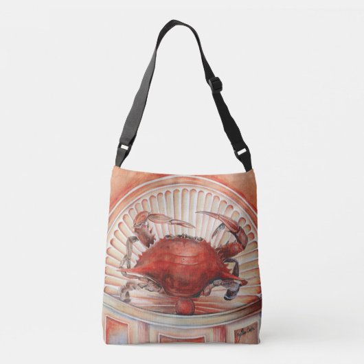 Spike, the Heavy Weight World Champion Crossbody Tas (Achterkant)