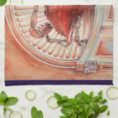 Spike, the Heavy Weight World Champion Theedoek (Gevouwen)