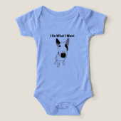 Spike the Pup Baby One piece (Design voorkant)