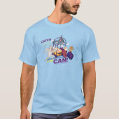 Spike, Tom en Jerry, pak me als je kunt T-shirt (Voorkant)