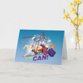 Spike, Tom & Jerry - Catch Me If You Can Kaart (Gele Bloem)