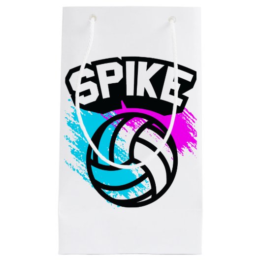 Spike Volleyball Klein Cadeauzakje (Voorkant)