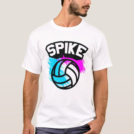 Spike Volleyball T-shirt (Voorkant)