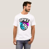 Spike Volleyball T-shirt (Voorkant volledig)