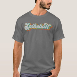 Spikeball Retro  Stijl T-shirt