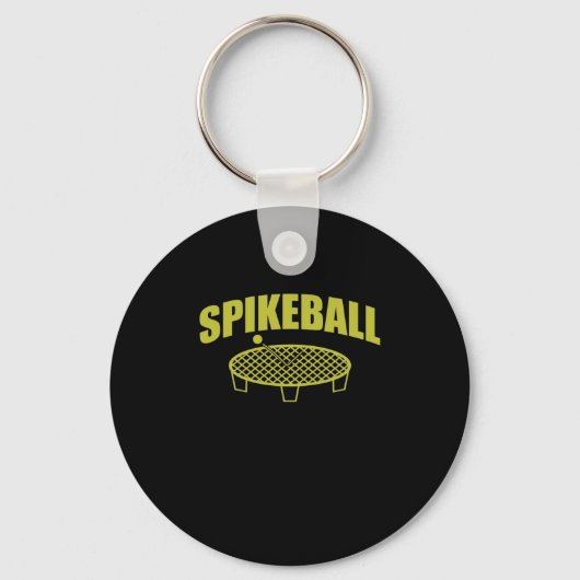 Spikeball Roundball Ballsport Freizeit Sleutelhanger (Voorkant)