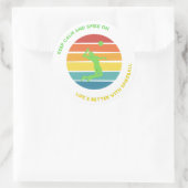 Spikeball Stickers Het leven is er beter mee (Tas)