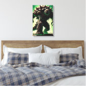spiked abyssal beast canvas afdruk (Insitu (Slaapkamer))
