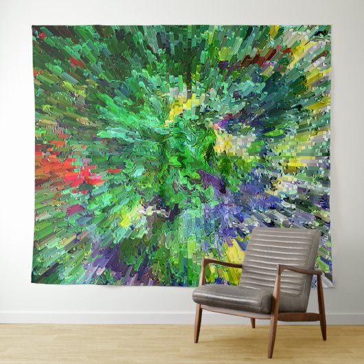 Spiked Garden... Wandkleed (In Situ (horizontaal))