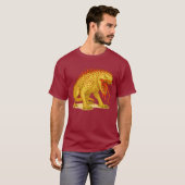Spiked Monster uit de afgrond T-shirt (Voorkant volledig)