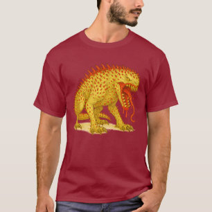 Spiked Monster uit de afgrond T-shirt