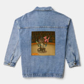 Spike's ballon aap magie denim jacket (Achterkant)