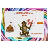 Spike's balloon monkey magic groot cadeauzakje (Voorkant)