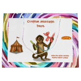 Spike's balloon monkey magic groot cadeauzakje