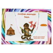 Spike's balloon monkey magic groot cadeauzakje (Achterkant)