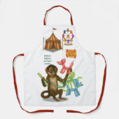 Spike's balloon monkey magic schort (Voorkant)