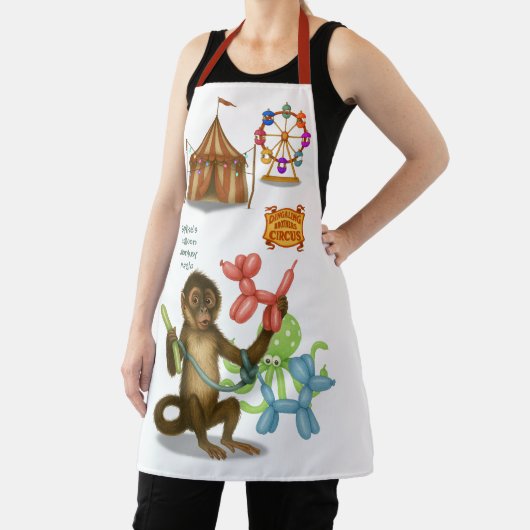 Spike's balloon monkey magic schort (Insitu)