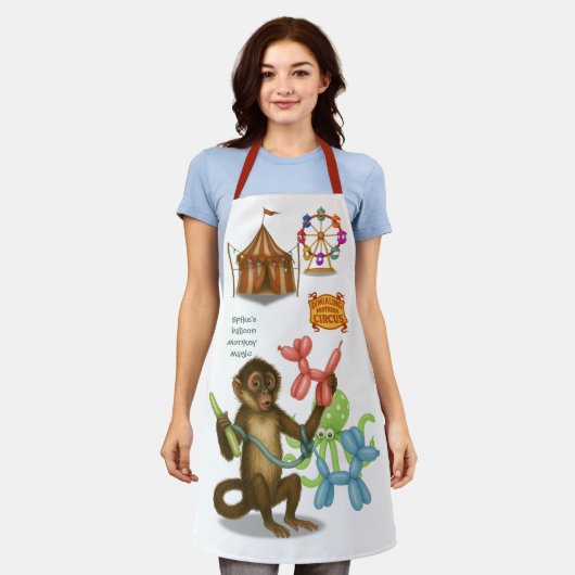 Spike's balloon monkey magic schort (Gedragen)