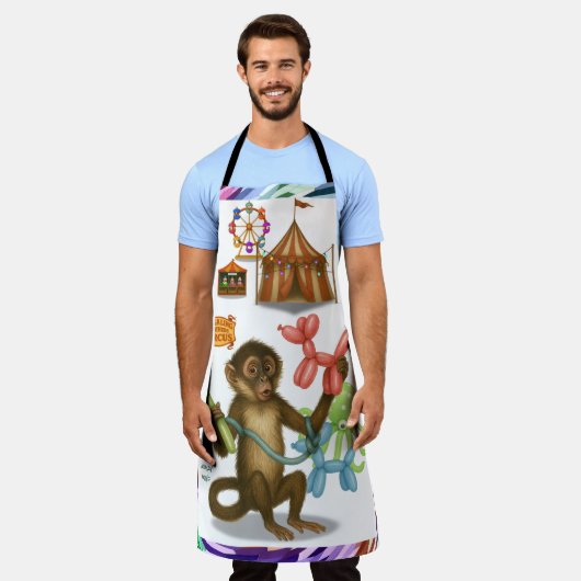 Spike's balloon monkey magic schort (Gedragen)