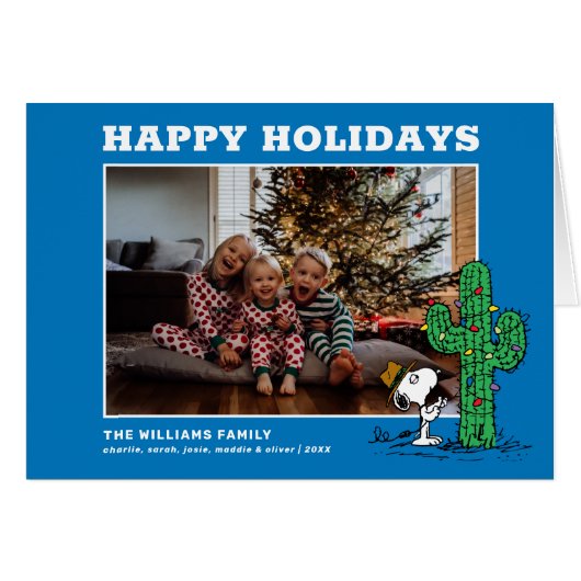 Spike's Holiday Cactus Family Foto (Voorkant Horizontaal)