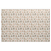 Spikey charme: grillige egel stof (Fat Quarter)