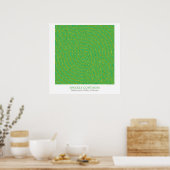 Spikkelcontouren Poster (Keuken)