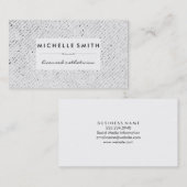 Spikkeltextuur Strepen Witte Label (Voorkant / Achterkant)