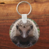 **"Spiky Beginnings: De Schattige Baby Echidna"** Sleutelhanger (Voorkant)