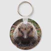 **"Spiky Beginnings: De Schattige Baby Echidna"** Sleutelhanger (Achterkant)