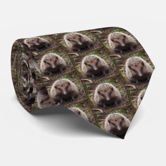 **"Spiky Beginnings: De Schattige Baby Echidna"** Stropdas (Opgerold)