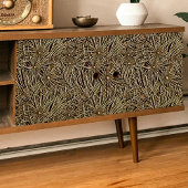 Spiky Bloem Massed Patroon Decoupage Tissuepapier