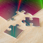 Spiky Color Explosion Legpuzzel (Zijkant)