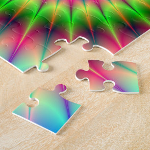 Spiky Color Explosion Legpuzzel