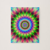 Spiky Color Explosion Legpuzzel (Verticaal)