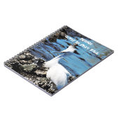 Spiky Hair Bird Foto Notitieboek (Linkerzijde)