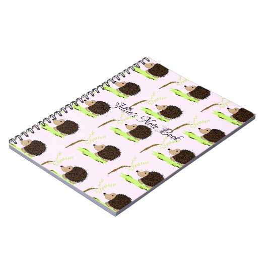 Spiky Hedégels Notitieboek (Linkerzijde)