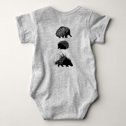 Spiky Porcupine Romper (Achterkant)