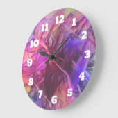 Spiky Shiny Glass scherpt Abstract design Grote Klok (Hoek)