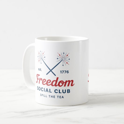 Spill de Tea Vierde juli Mok (Voorkant links)