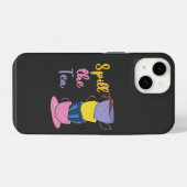Spill de thee - theedrinker iPhone hoesje (Achterkant horizontaal)