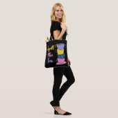 Spill de thee - theedrinker tote bag (Op model)