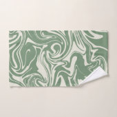 Spill - groen bad handdoek (Handdoek)