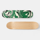 Spill - groen, crème en zwart persoonlijk skateboard (Horizontaal)