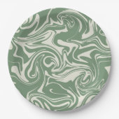 Spill - groen papieren bordje (Voorkant)